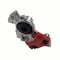 Phillips Gladhand, Emergency, Air Brake, Trailer Mount 38 Deg Red, W/ Filter Screen, Bottom Port, 3/8 12-138-1 - alternate 1